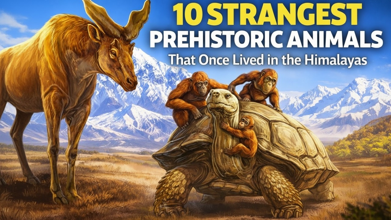 10 Strangest Prehistoric Animals That Once Lived in the Himalayas