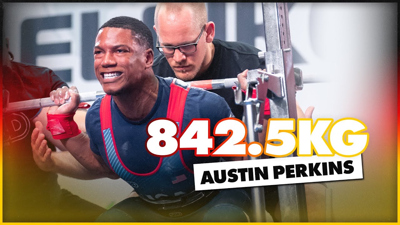 Austin Perkins | 842.5kg Total 74kg IPF Worlds 25