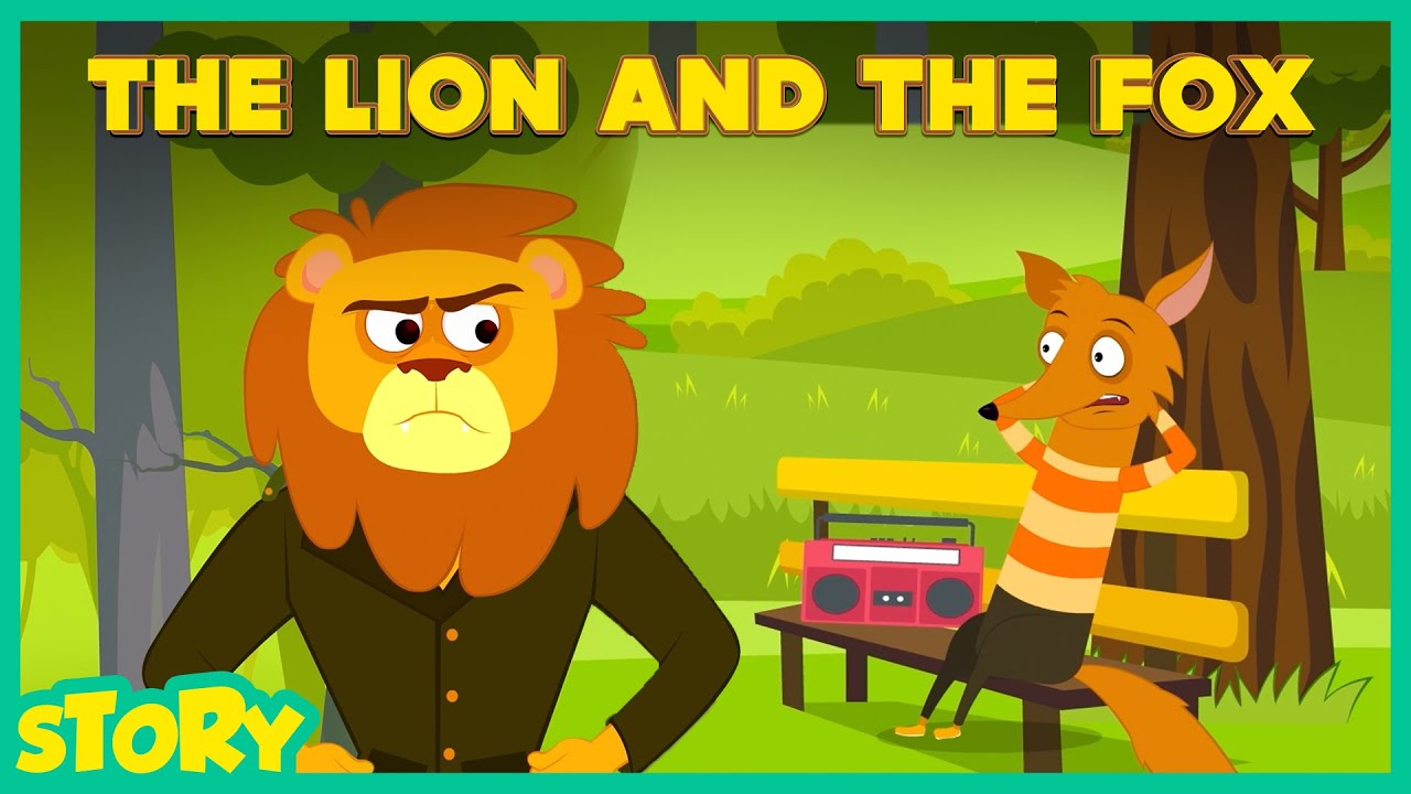 The Lion and the Fox Story | Short Stories for Kids | Mumbo Jumbo Hindi Stories