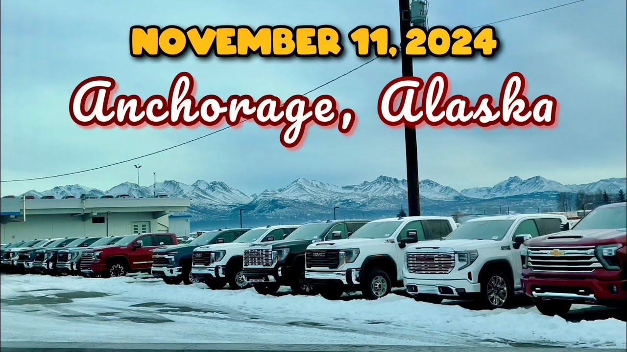 Anchorage, Alaska (11-11-24) Drive. Costco Business Center, Muldoon