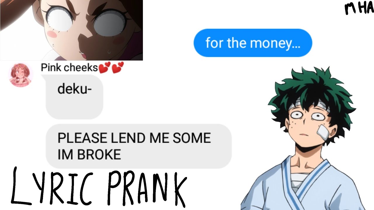 Bellyache [] mha/bnha [] lyric prank
