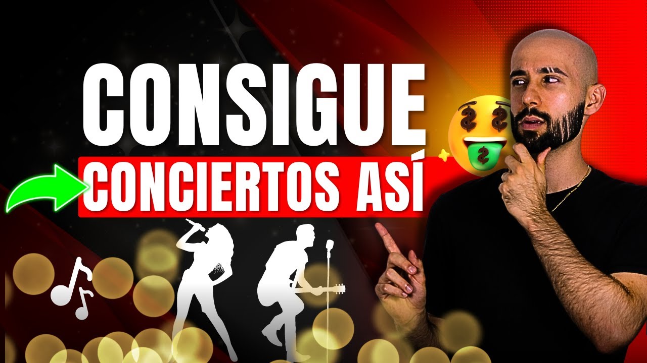 🎤C&oacute;mo CONSEGUIR CONCIERTOS [R&Aacute;PIDO🤑](PASO a PASO 2024✅)