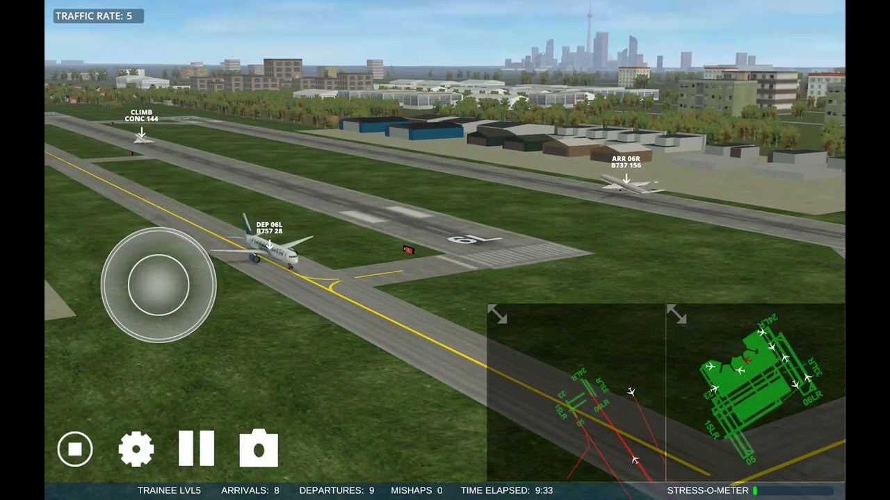 Airport Madness 3D Volume 2 Toronto Pearson Building Traffic Extend Approach