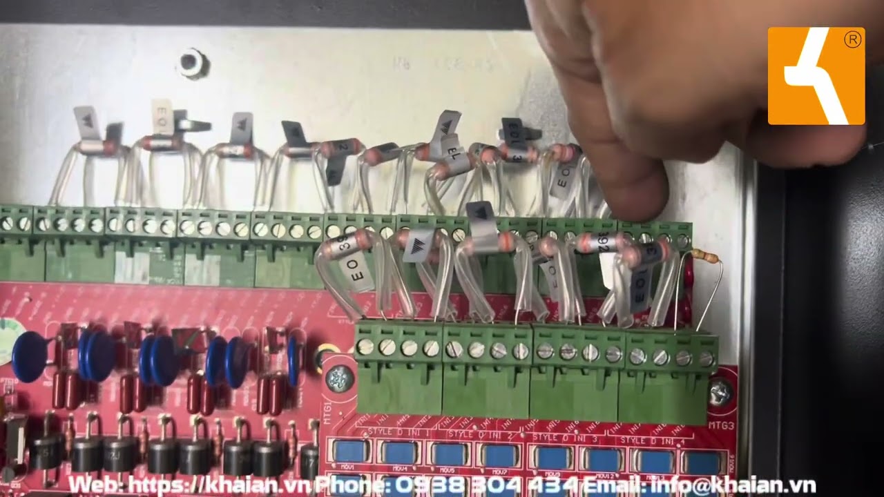 Huớng dẫn đấu nối trung tâm báo cháy hochiki HCP-1008 #khaian #baochayhochiki #HCP1008 #HCP