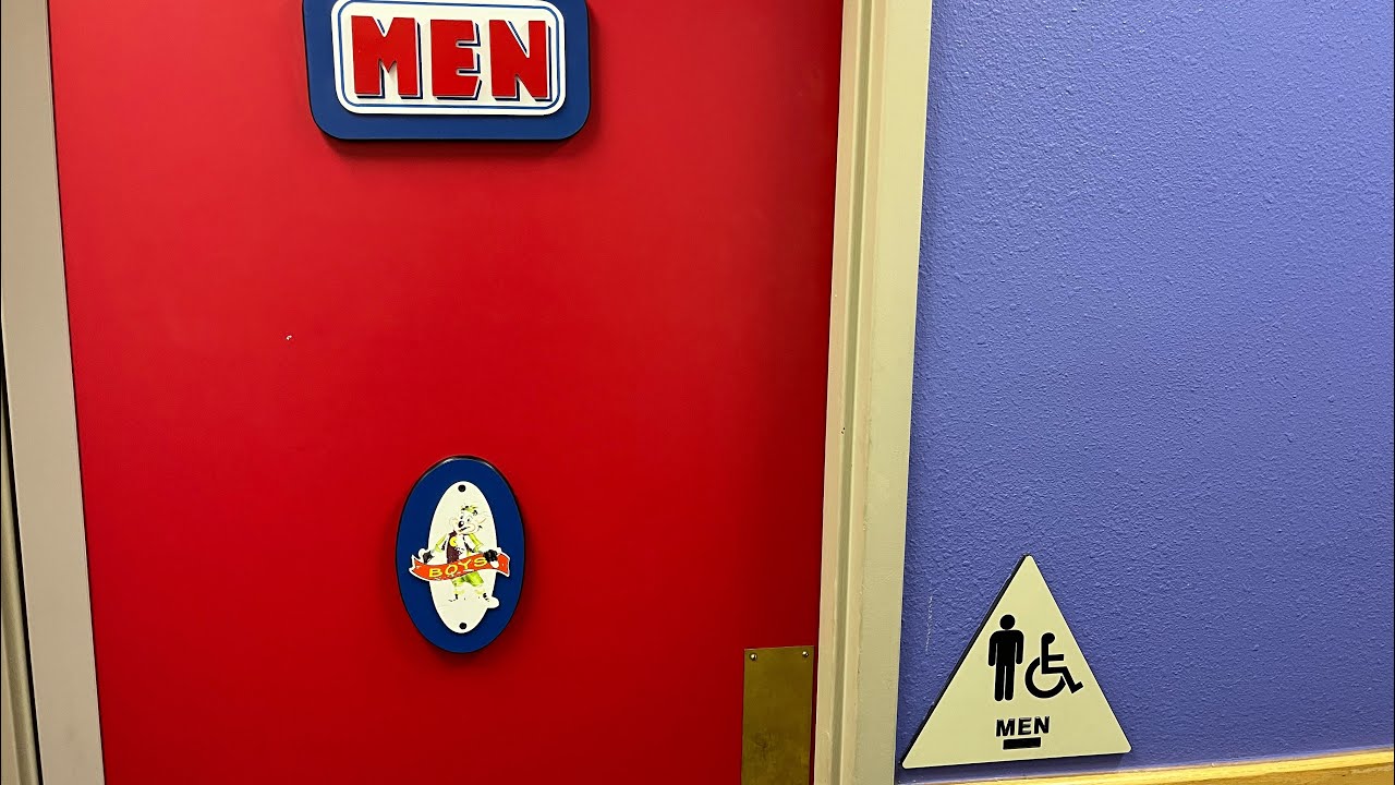 Chuck E. Cheese Men’s Restroom Full Shoot!