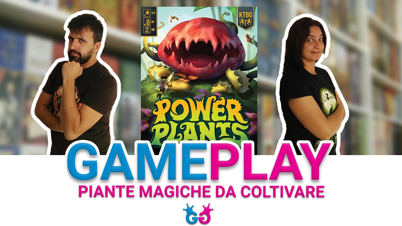 Power Plants, Partita Completa nel giardino dei maghi!