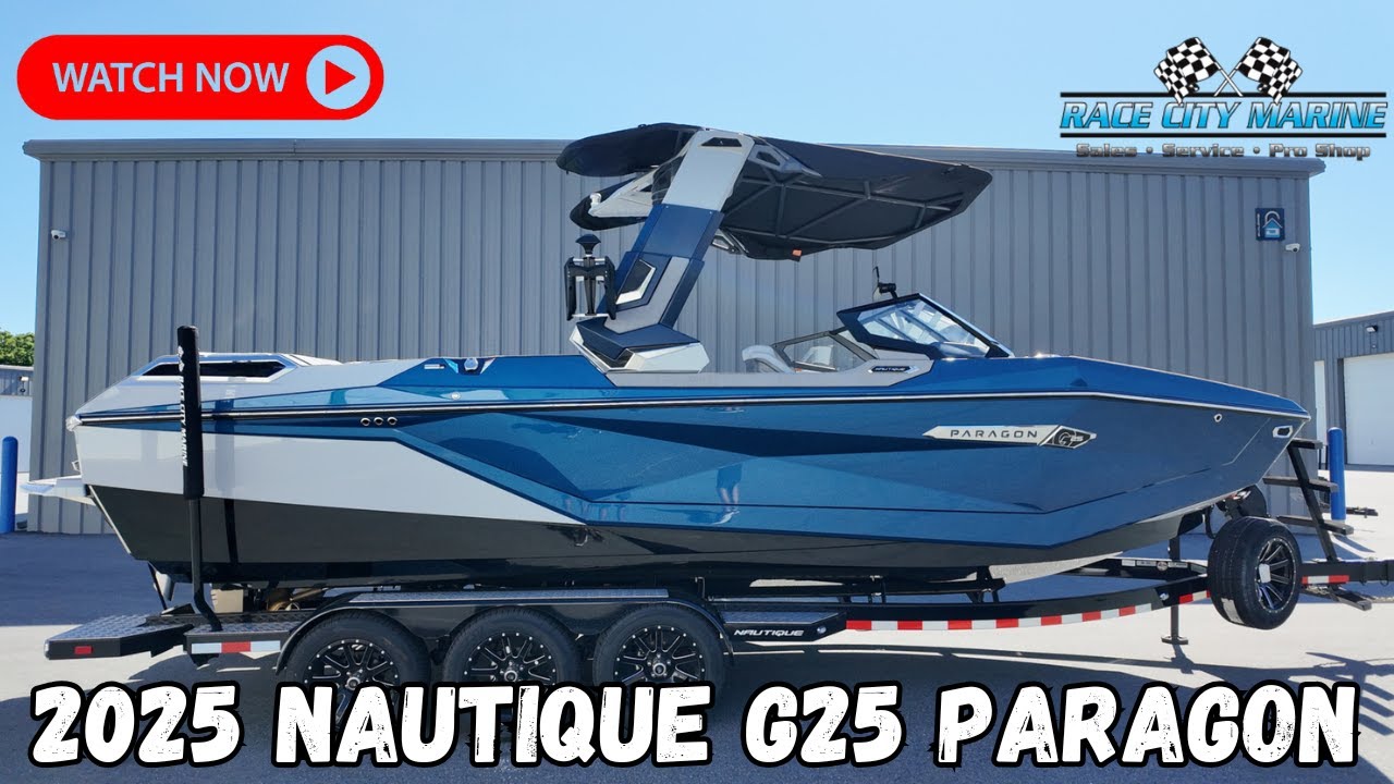 New 2025 Nautique Super Air G25 Paragon Boat For Sale In Mooresville, NC: Walkaround and Review