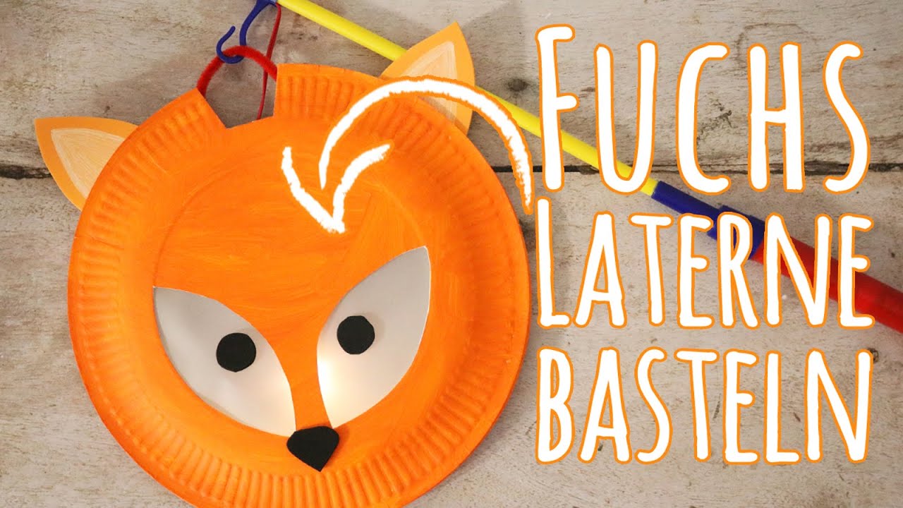 Fuchs Laterne basteln | DIY Anleitung - Talu.de