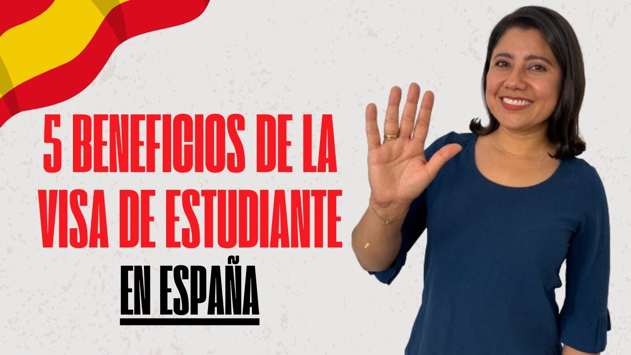 ¡✅La Visa de ESTUDIANTE te permite trabajar en España! 🇪🇸 Conoce todos los beneficios