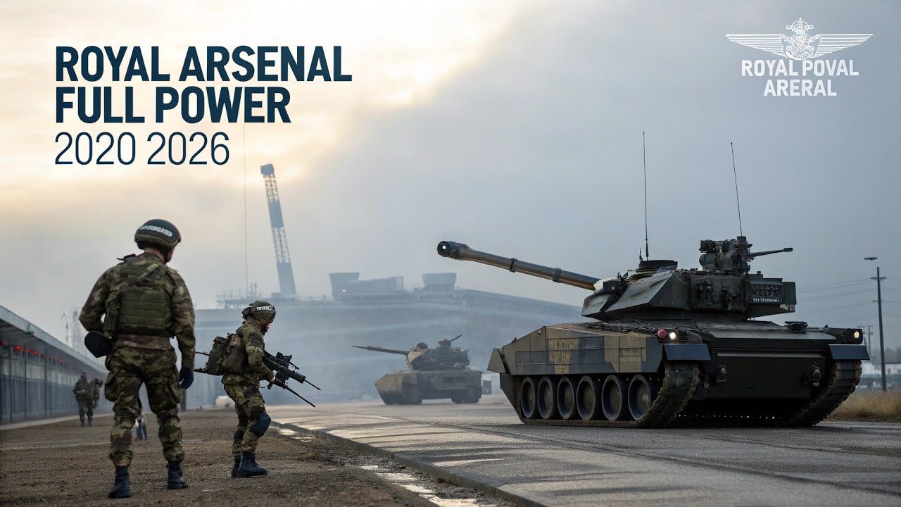 🔥 Finally Unveiled: Royal Arsenal at Full Power &mdash; UK Military 2026 🇬🇧