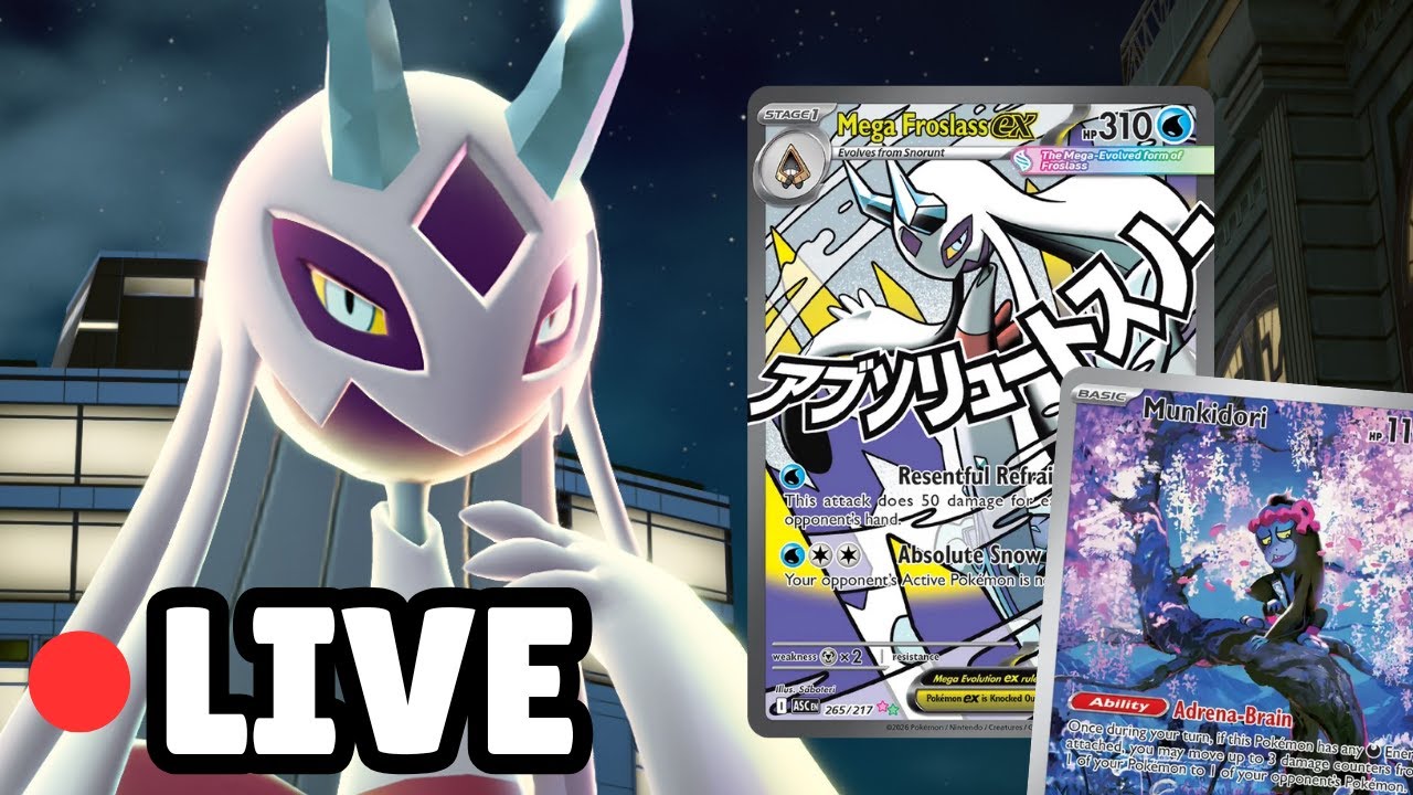 🔴MEGA Froslass is BROKEN (TCG Live Ladder Climbing)
