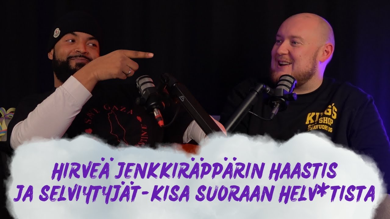 Hirveä jenkkiräppärin haastis ja Selviytyjät-kisa suoraan helv*tistä | #106 LAUDI
