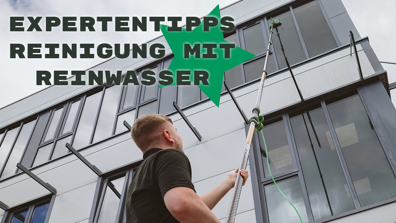 Expertentipps zur Reinigung mit Reinwasser