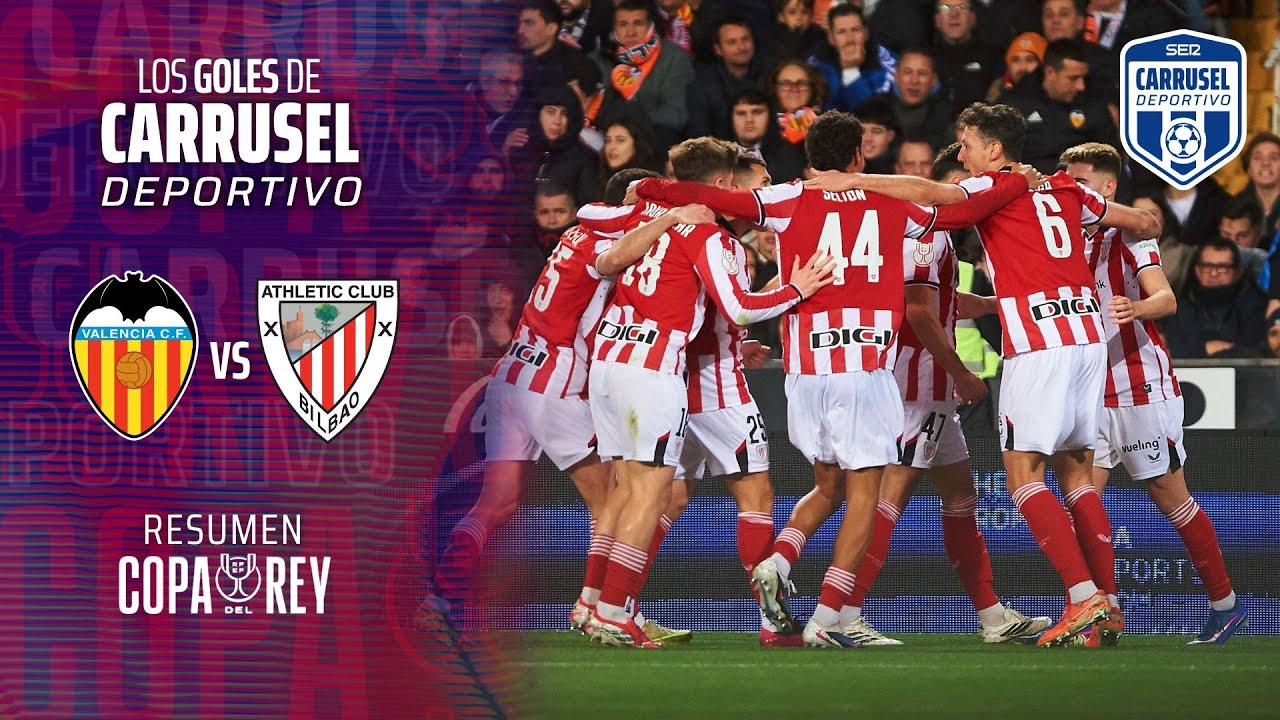 IÑAKI WILLIAMS se vistió de HÉROE en el 96' - Resumen de goles del Valencia CF 1-2 Athletic Club