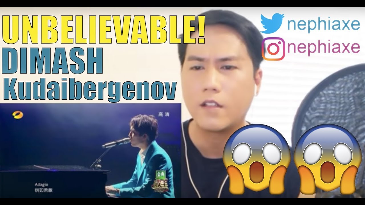 Dimash Kudaibergen - Adagio | REACTION