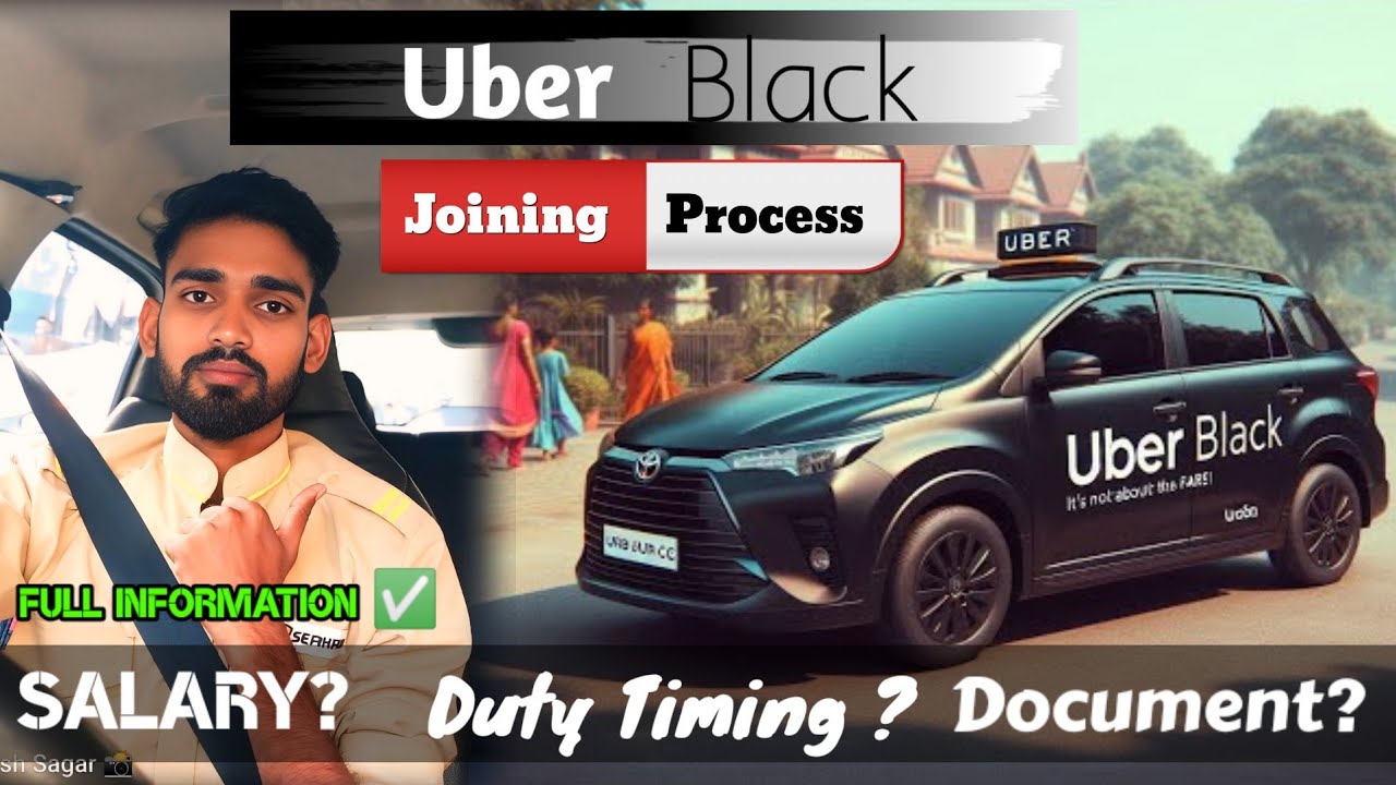 Uber Black Joining Process 🤑| Uber Black Me Join Kese Kare | How To Apply uber black join #driverjob