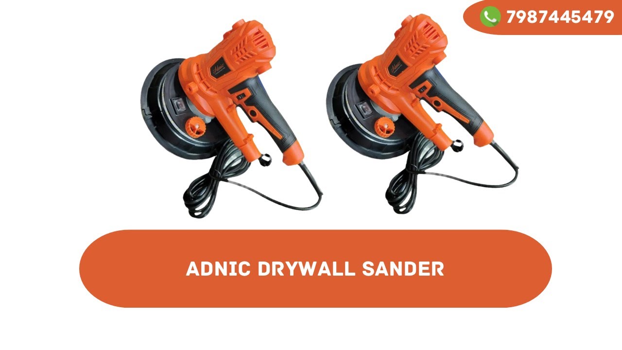 Adnic Dry Wall Sander Machine Unboxing & Review | Gypsum Putty Sanding Machine | Full Details Hindi