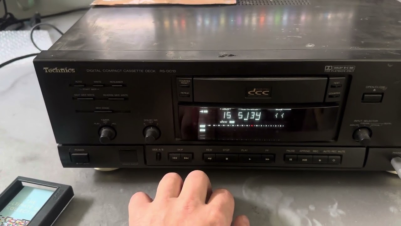 Erster Test von Technics RS-DC10 gekauft auf eBay von JB