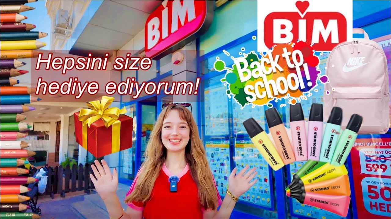BIM OKULA DÖNÜŞ KIRTASİYE ALIŞVERİŞİM||OKULA DÖNÜŞ BİM 2025-2026