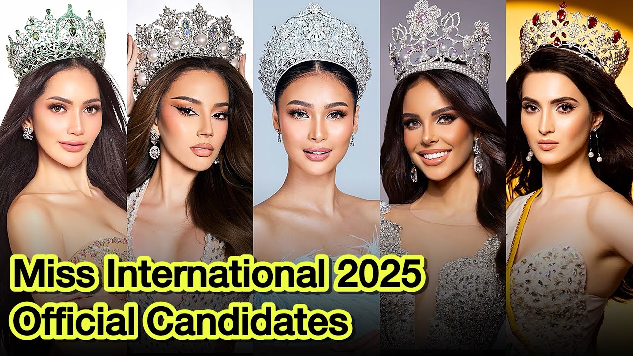 Официальные претенденты на участие в конкурсе &laquo;Мисс Интернешнл 2025&raquo; #missinternational #missinte...