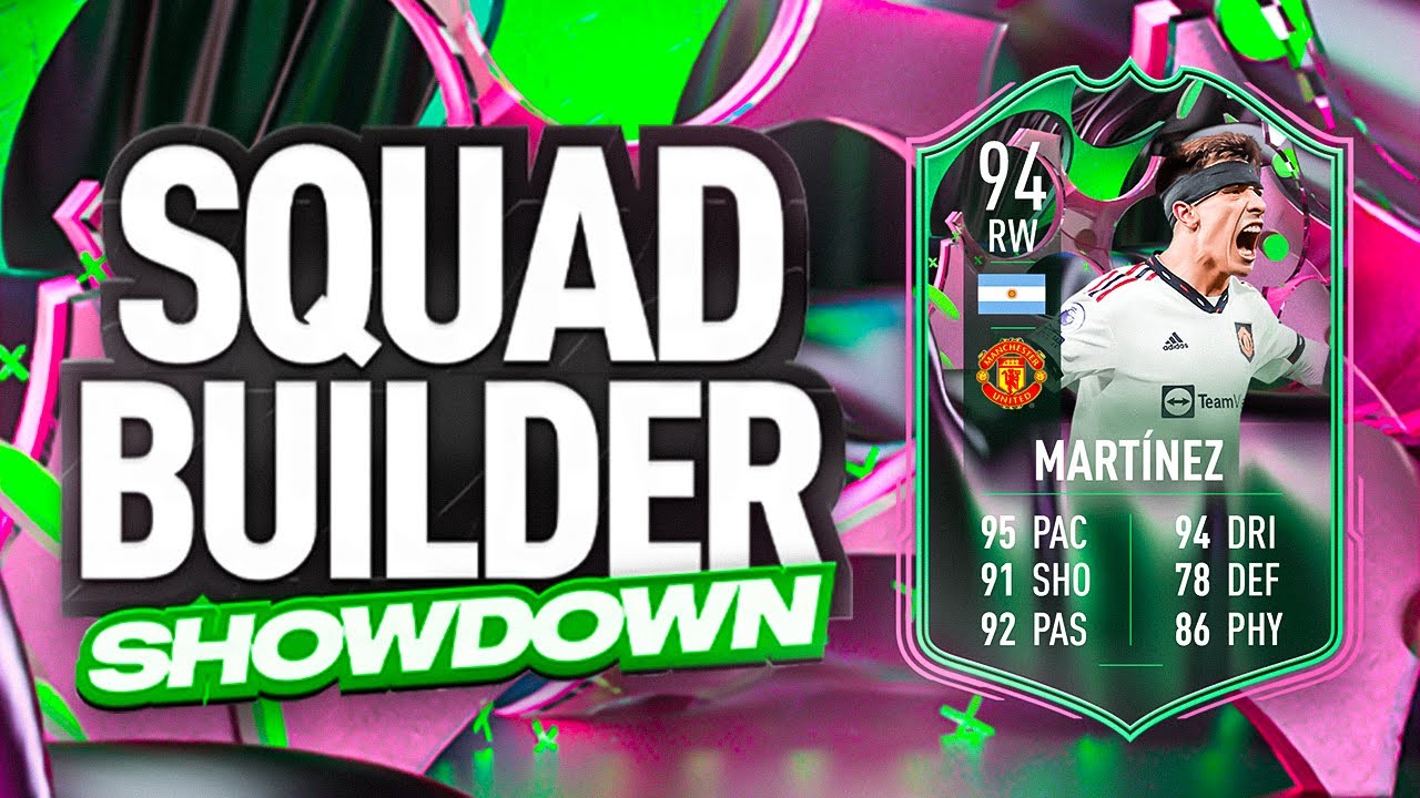 Fifa 23 Squad Builder Showdown!!! SHAPESHIFTERS LISANDRO MARTINEZ!!!