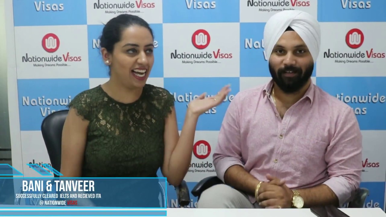 Successfully Cleared IELTS & Received ITA - Nationwide Visas