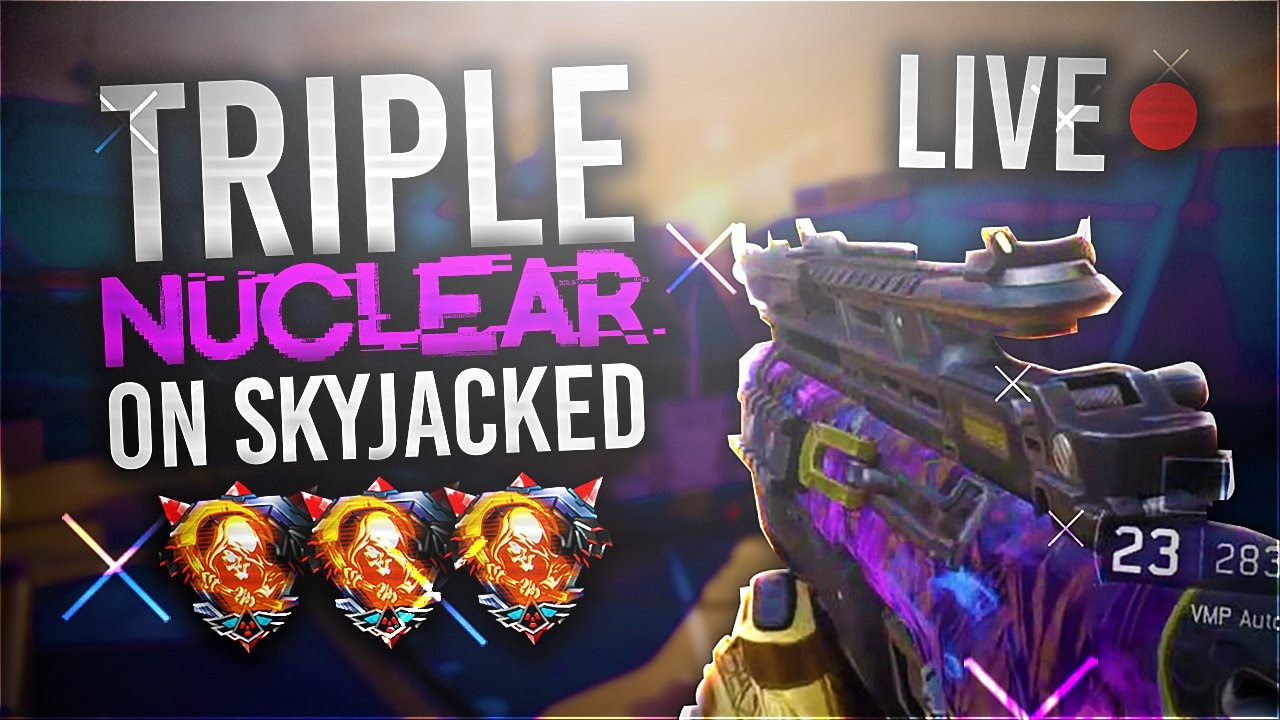 I GOT A TRIPLE NUCLEAR! *LIVE* SKYJACKED 