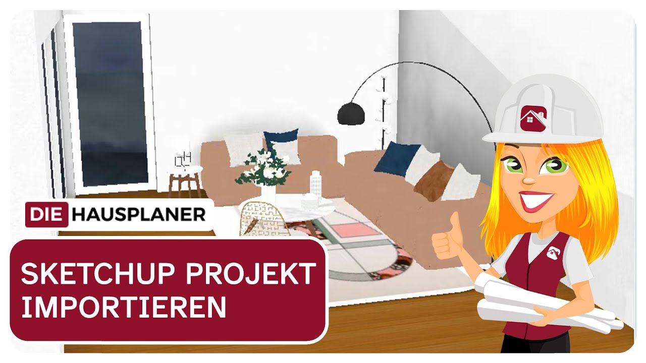 SketchUp Projekte in den 3D HAUSPLANER importieren