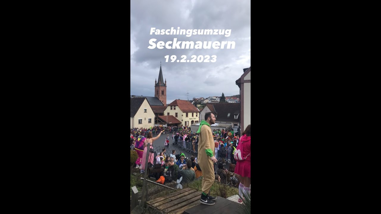 Faschingsumzug Seckmauern am 19.2.2023
