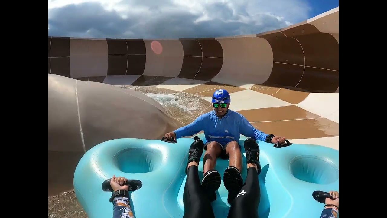 Waterslide at Xplor 2024