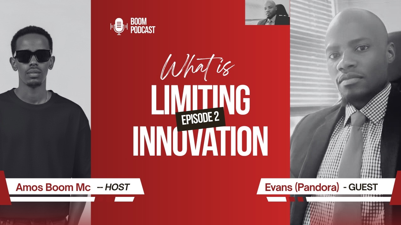 WHY IS INNOVATION LIMITED IN UGANDA? ENG. EVANS (CEO, PANDORA NETWORKS UGANDA ) | BOOM PODCAST EP.3