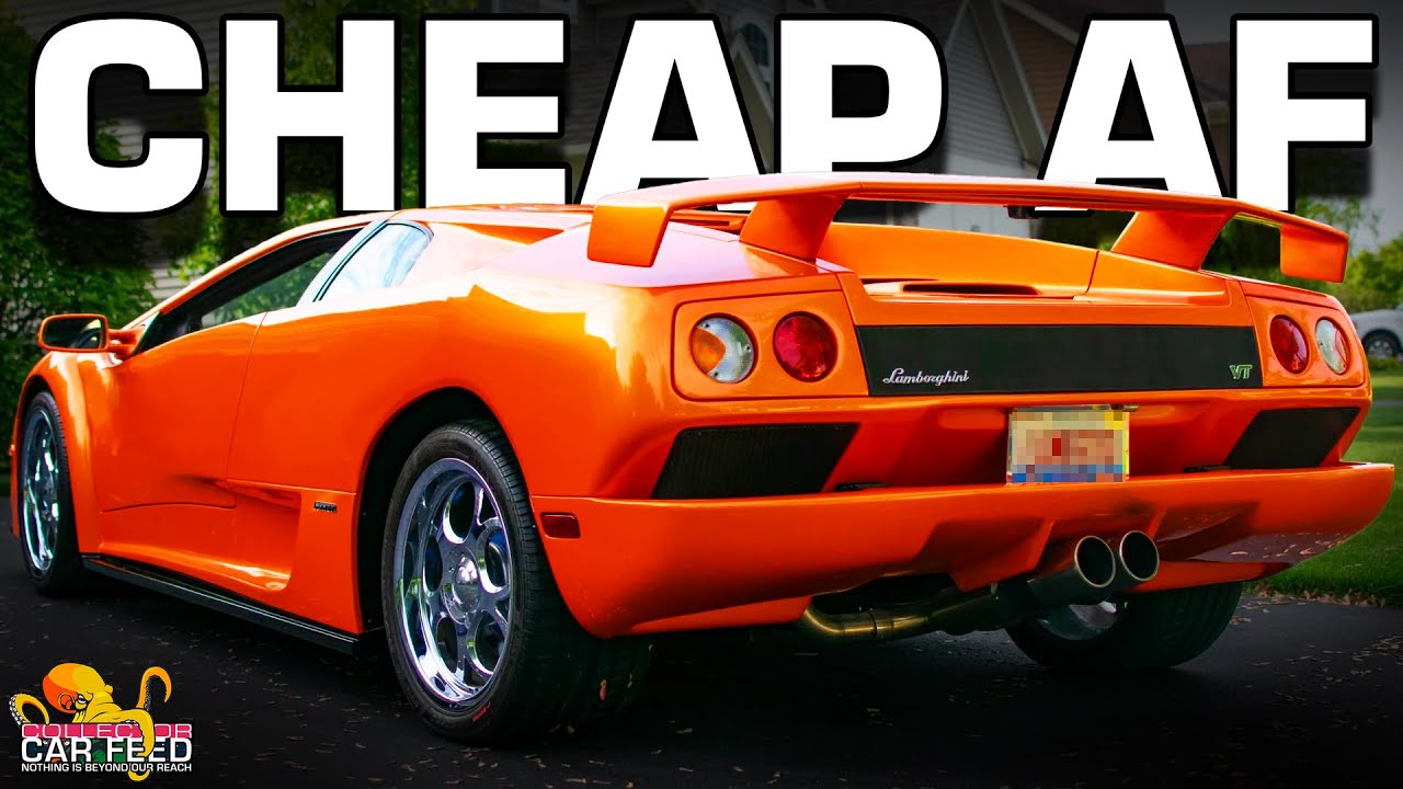 Even you can afford a Lamborghini Diablo in current year (kind of)