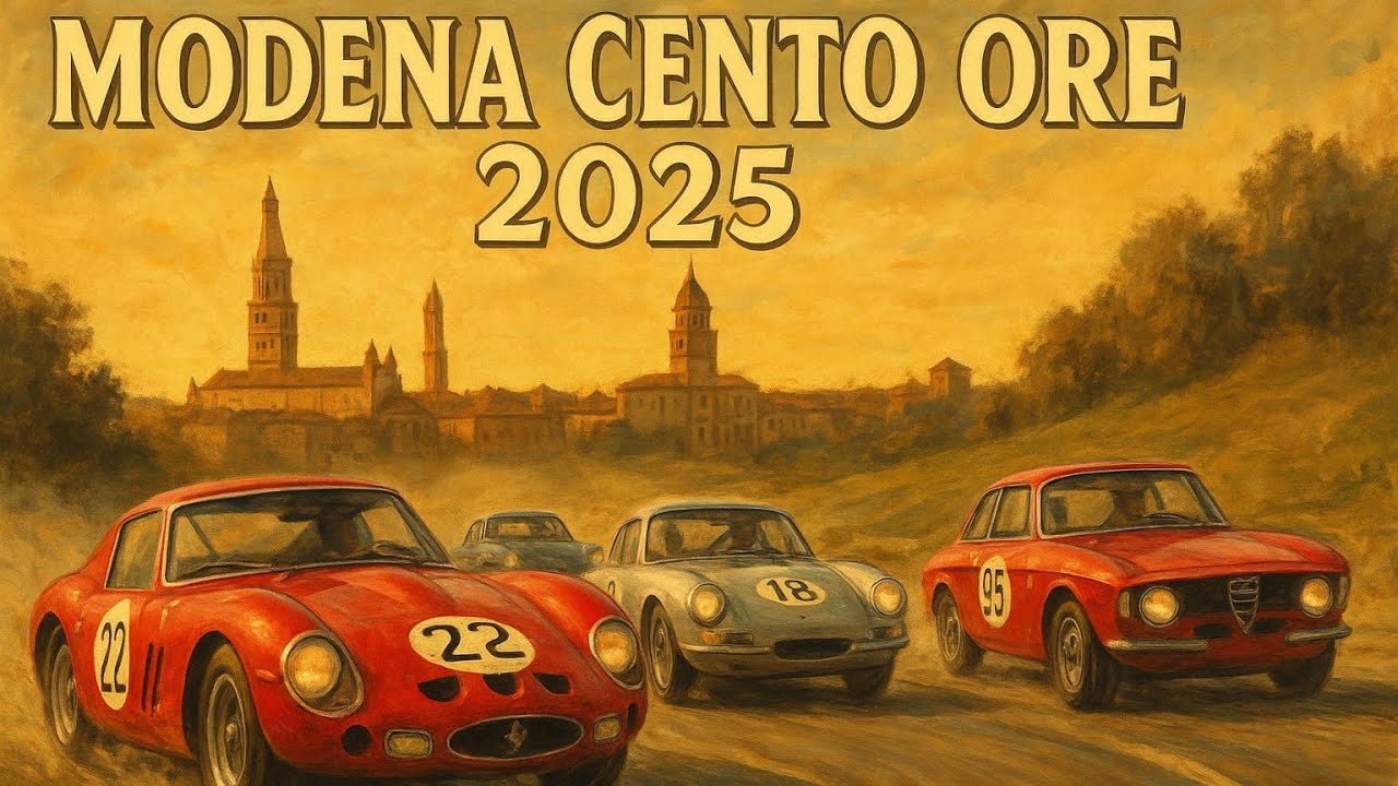 Modena Cento Ore 2025, Imola Circuit Italy 🇮🇹 4K Drone Footage 