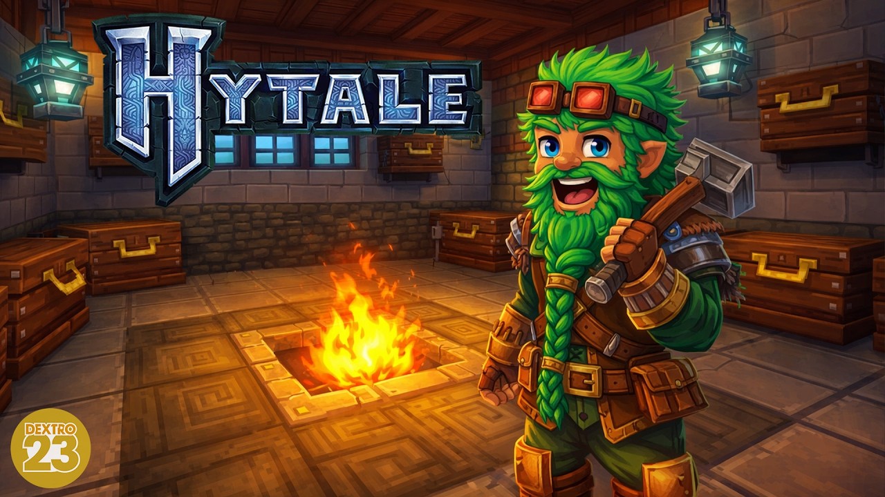 Wir haben kein Platz! Lager muss her..| Hytale