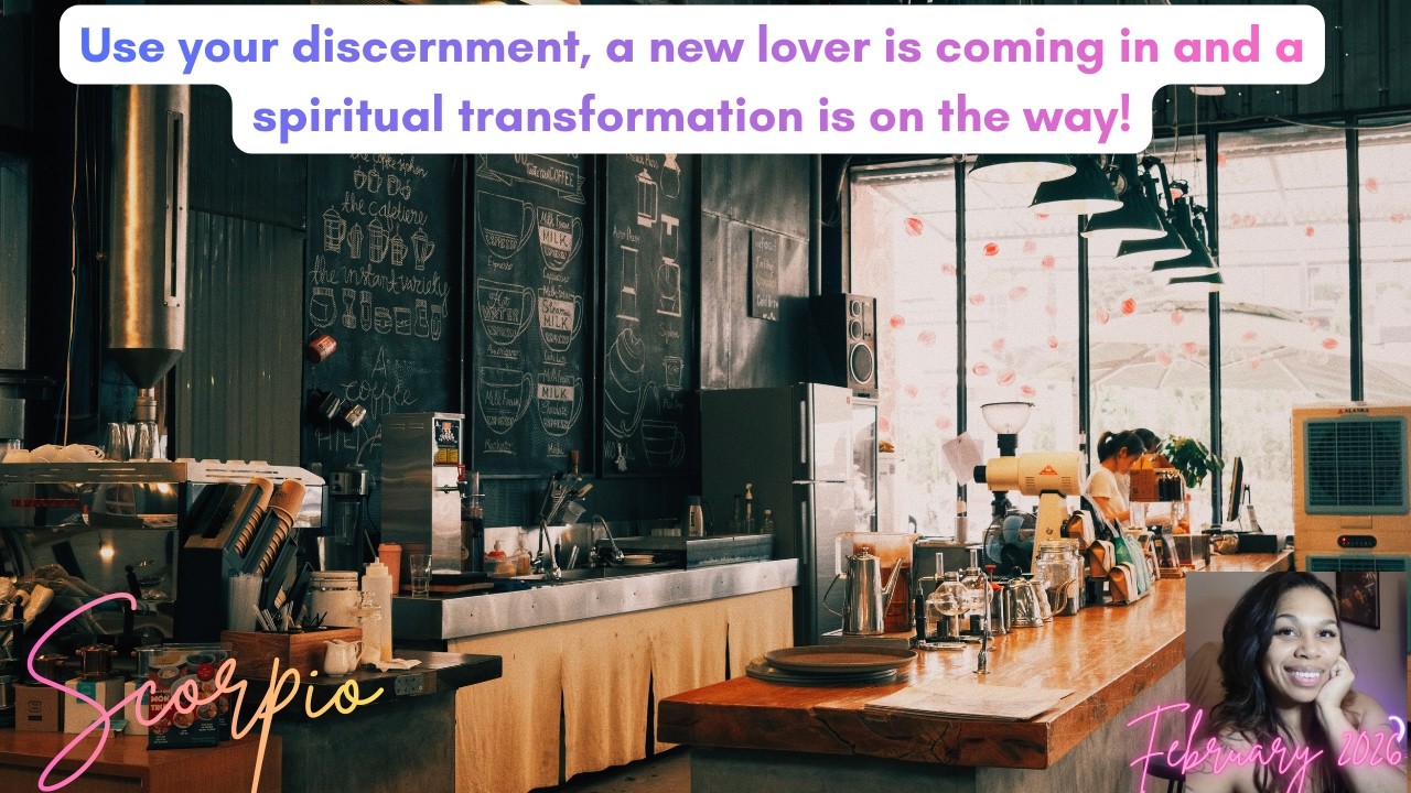 Scorpio *Use your discernment, a new lover is coming in & a spiritual transformation is on the way!