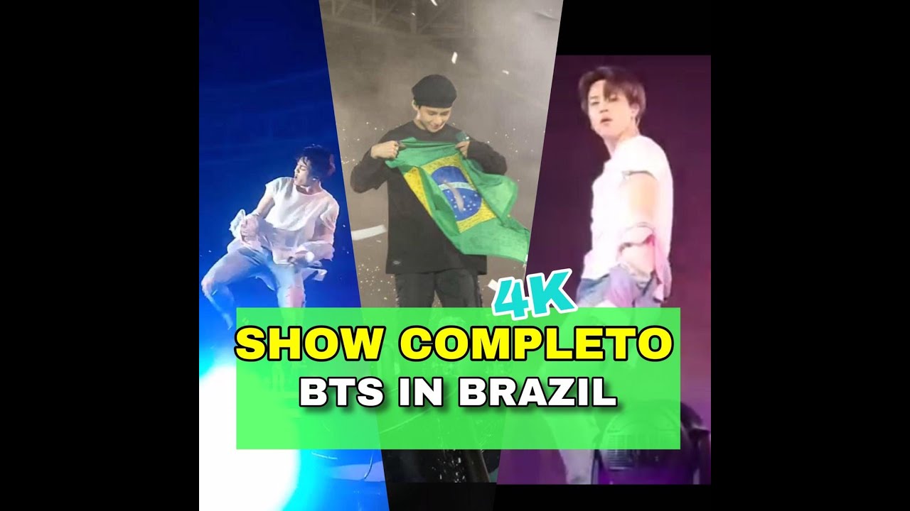 SHOW DO BTS 🇧🇷 2019-  COMPLETO EM 4K