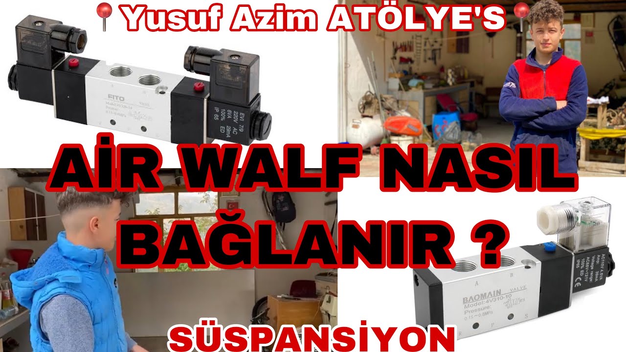 WALF NASIL BAĞLANIR? (ARAÇ SÜSPANSİYONU) ELKTRONİK WALF BAĞLAMA!