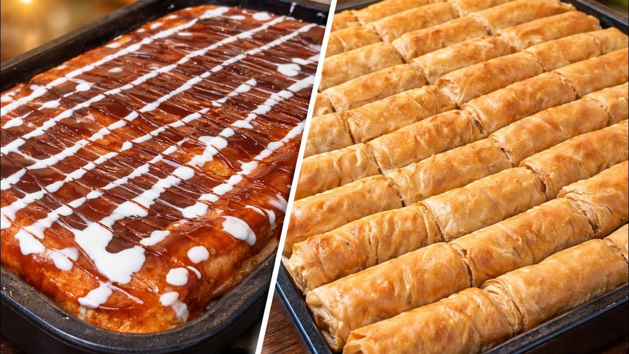 CIGARET / BURMA  baklava  🔥TRILEĆE bez kondenzovanog mlijeka -biskvit sa GRIZOM 🔥