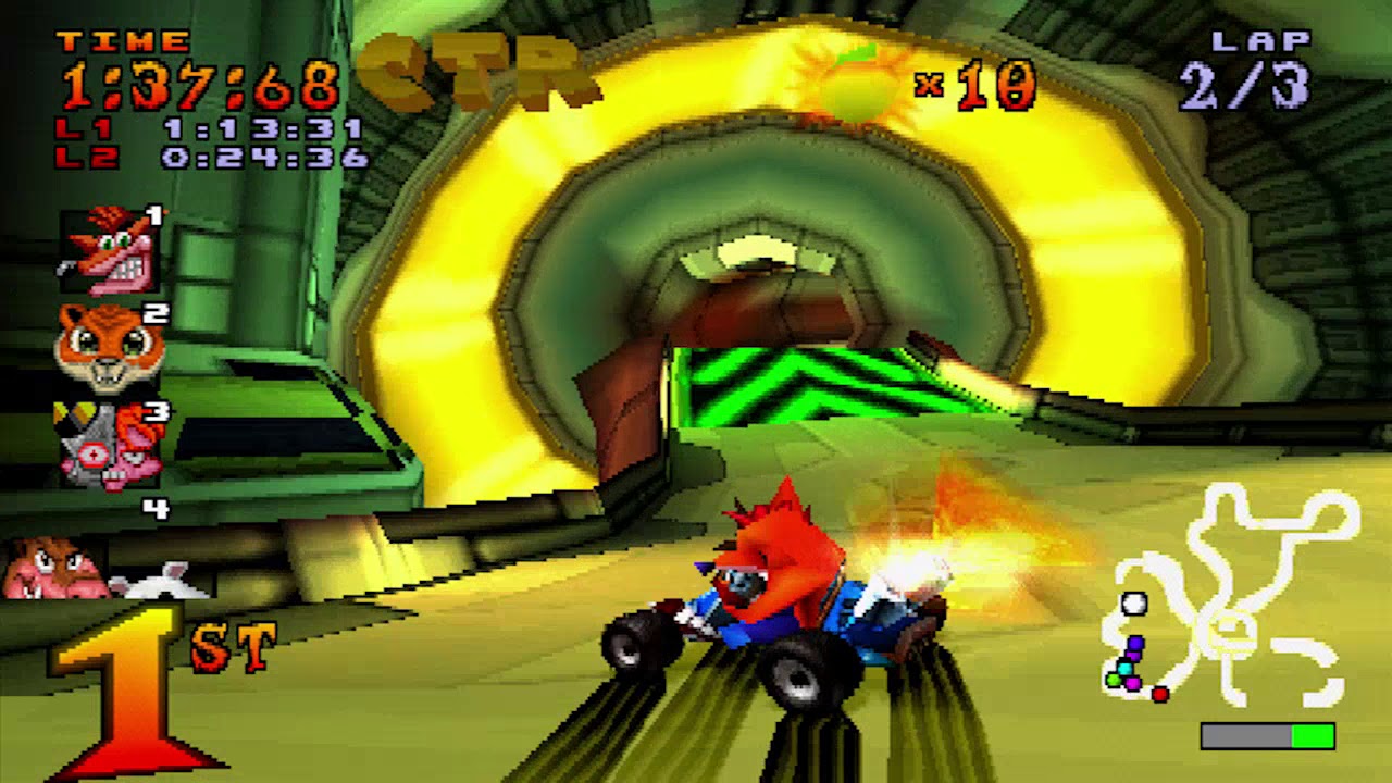 Crash Team Racing: Adventure Part 56: Oxide Station (Yellow CTR Token)