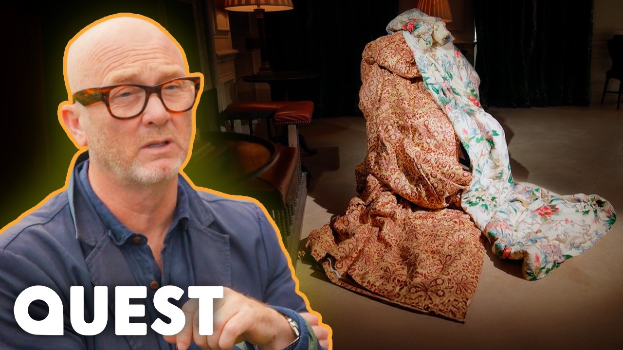 Drew Pritchard Buys £600 Curtains And More Rare Country House Treasures In Devon | Salvage Hunters