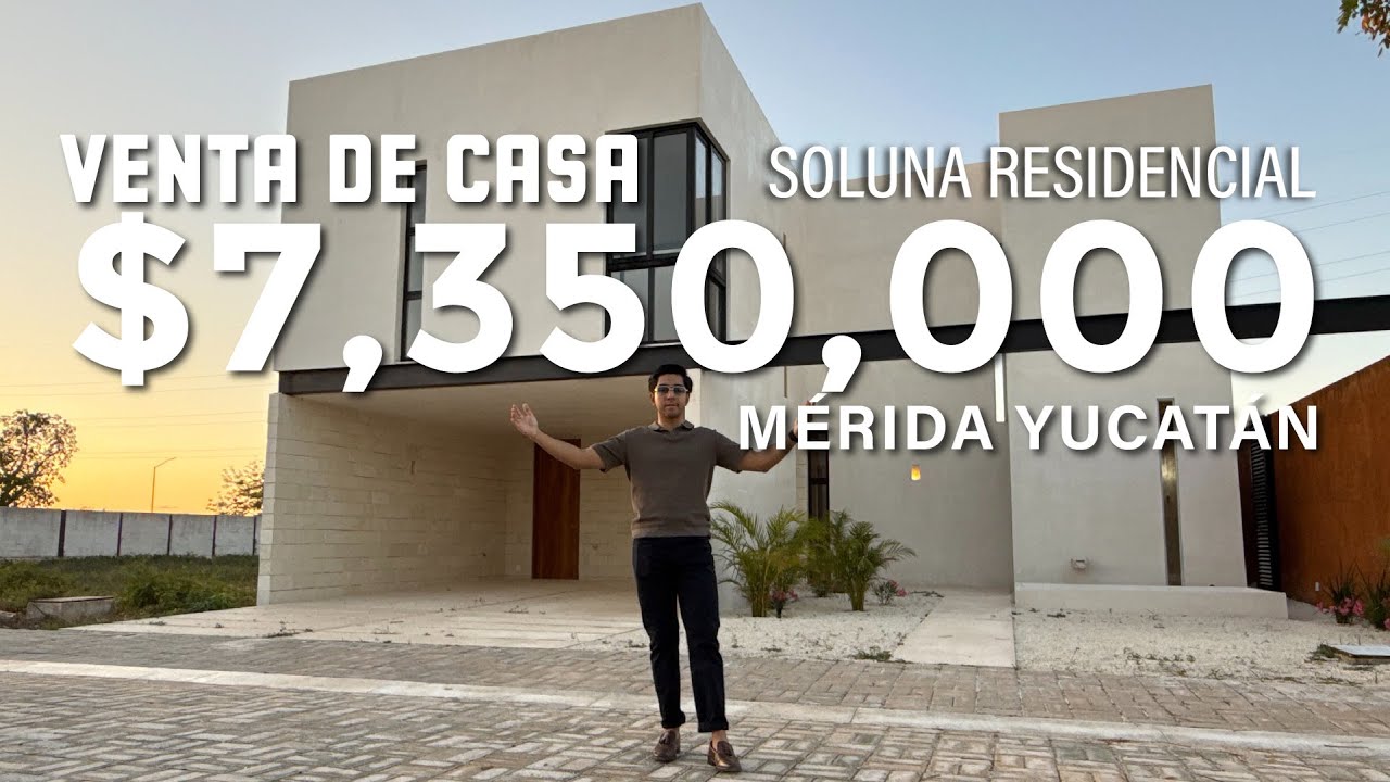 VENTA DE CASA EN MÉRIDA YUCATÁN | Soluna Residencial, Temozón Norte | Casa totalmente nueva