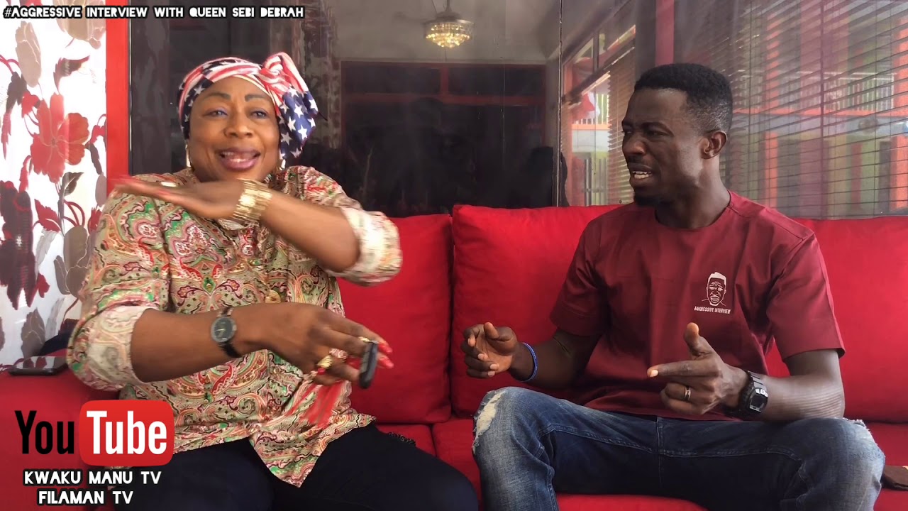 KWAKU MANU AGGRESSIVE INTERVIEW WITH QUEEN SEBI DEBRAH