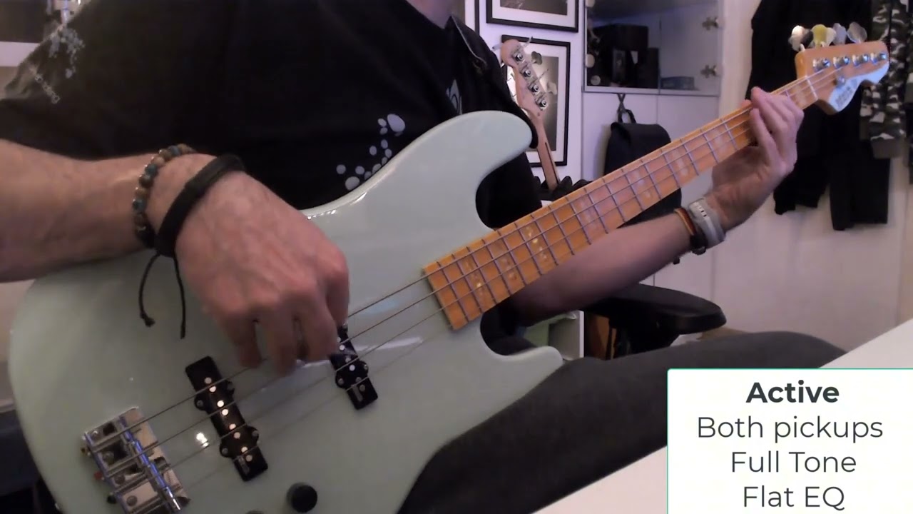 MarkBass Gloxy GV4 Sound Test (no talking)