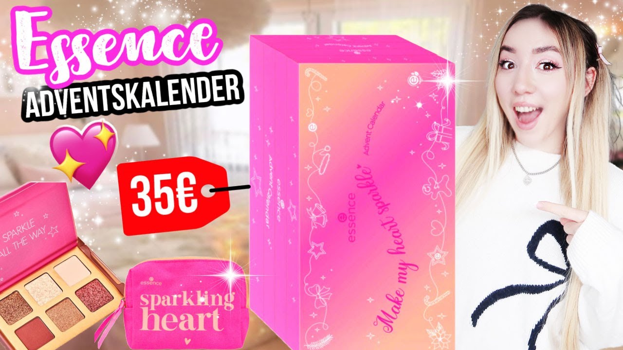 OHA! Lohnt sich der TEURERE MAKE MY HEART SPARKLE Essence Adventskalender 2024 mehr? I bekis life