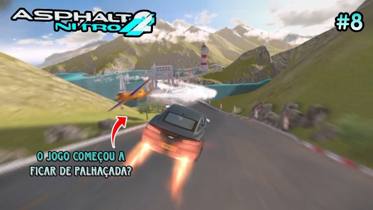 ASPHALT NITRO 2. O JOGO COMEÇOU A FICAR DE PALHAÇADA? MODO CARREIRA #8 