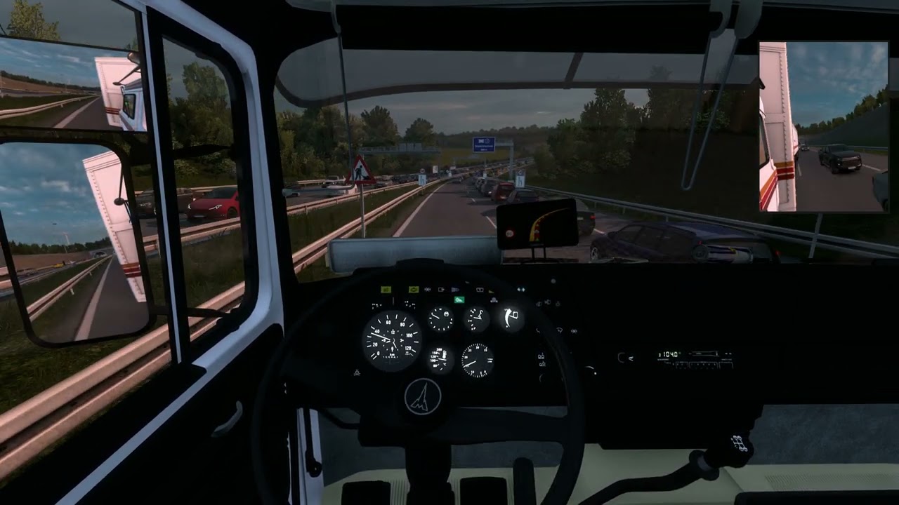 Euro Truck Simulator 2   Erfurt nach Kassel mit altem Magirus Deutz LKW