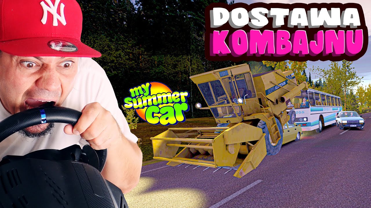🚘 NOWA PRACA - JAZDA KOMBAJNEM! *korek na ulicy* W *MY SUMMER CAR*! | My Summer Car #29