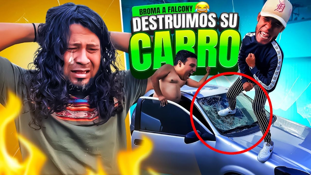 🔥BROMA A FALCONY LE DESTRUIMOS SU CARRO 🔥