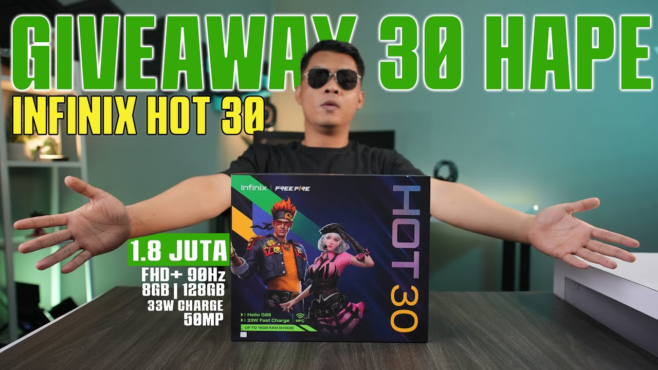 Gak Kayak Hape Sebelah | 1.8 Juta Paling Worth it ! Unboxing + Giveaway 30 Hape !