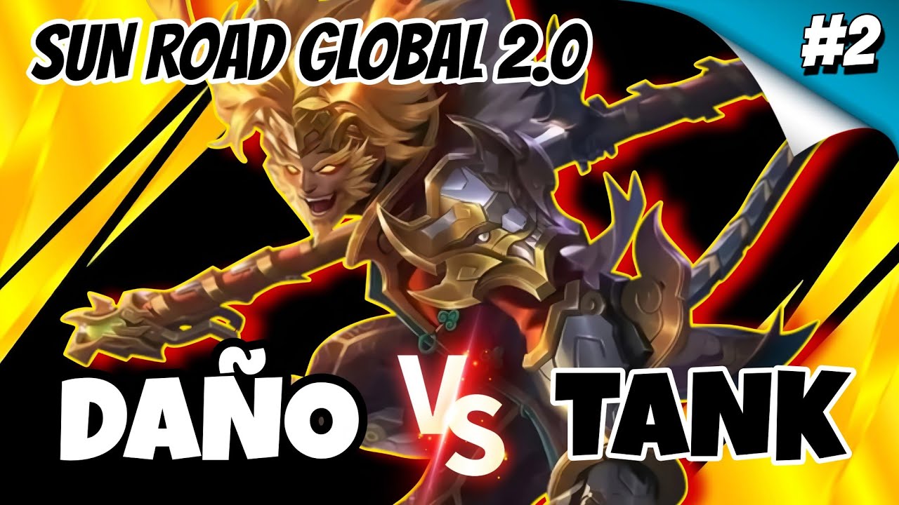 SUN ROAD GLOBAL 2.0 PARTE 2 MONO DE DAÑO VS MONO TANK? MLBB ESP